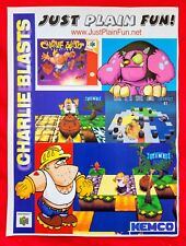 Charlie Blasts Nintendo 64 US box art